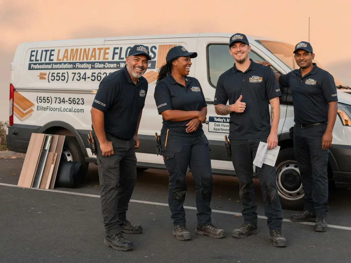 Laminate flooring installation company in Milford, OH